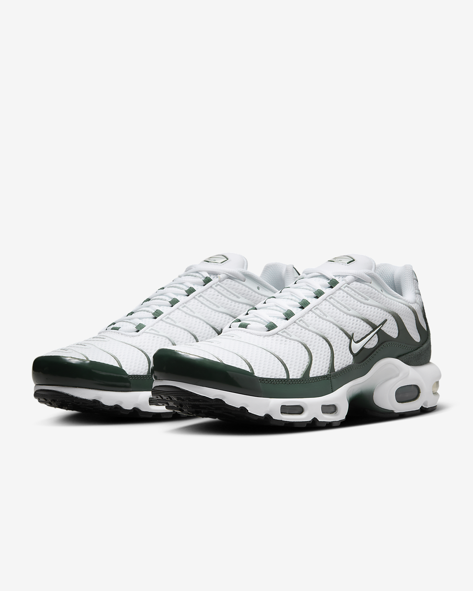 NIKE★AIR MAX PLUS PREMIUM★WHITE/VINTAGE GREEN Nike Air Max Plus Premium