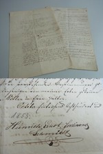 Testament Berlin 1853: hotelier Heinrich Ernst Ferdinand Schmidt (Hotel du Nord)