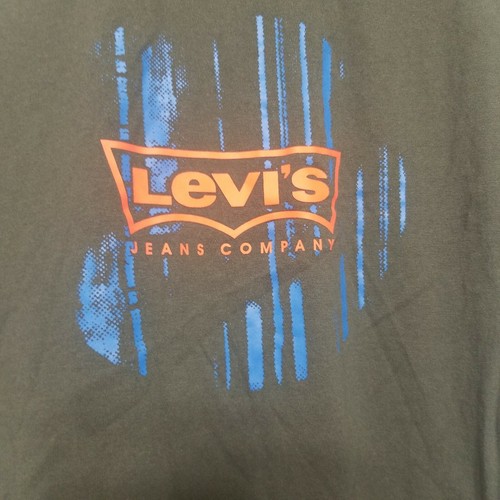 Levi's Jeans Company Men´s Vintage T-shirt Short sleeves Size Large Dark Gray - Picture 5 of 6