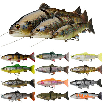Savage Gear 3D 4D Line Thru Trout 15 20 25 30 40 cm SS MS