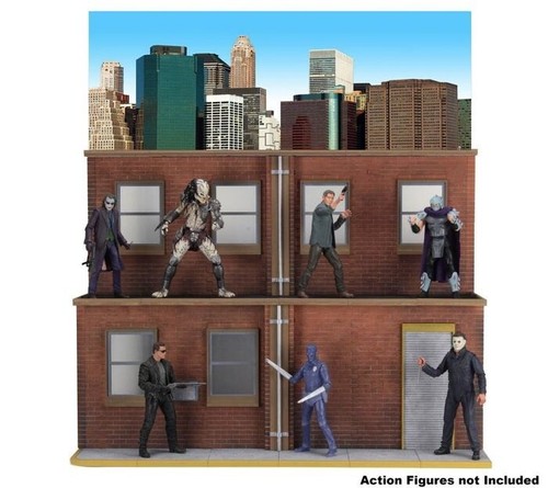 NECA ACTION FIGURE DISPLAY STREET SCENE DIORAMA - NECA ORIGINALS - Picture 2 of 3