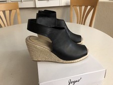 Joyus Black Ankle Strap Heel Sandals Sz. 7.5