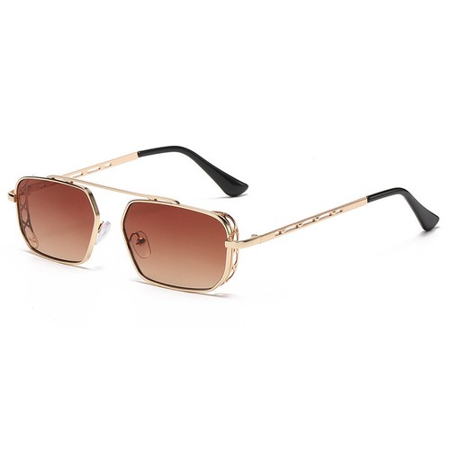 Vintage Steampunk Sunglasses Classic Metal Frame Punk Style Sun Glasses Eyewear - Picture 19 of 19