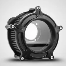 Contrast Cut See-Through Air Cleaner For Harley Street Glide 08-16 Softail 16-17