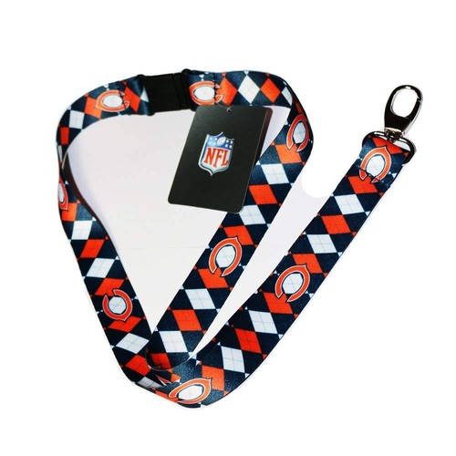 NFL ARGYLE LANYARD KEYCHAIN ( 26 TEAMS ) - Picture 6 of 28