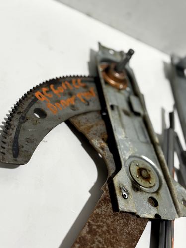 1992-1996 Ford F150 F250 F350 LEFT REAR WINDOW REGULATOR AND TRACKS OEM - Picture 6 of 10