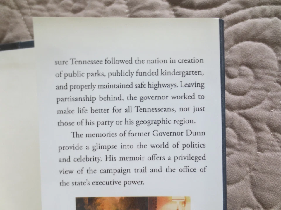 From a Standing Start SIGNED Gov Winfield Dunn, Republican Tennessee Mississippi - Image 4 of 4