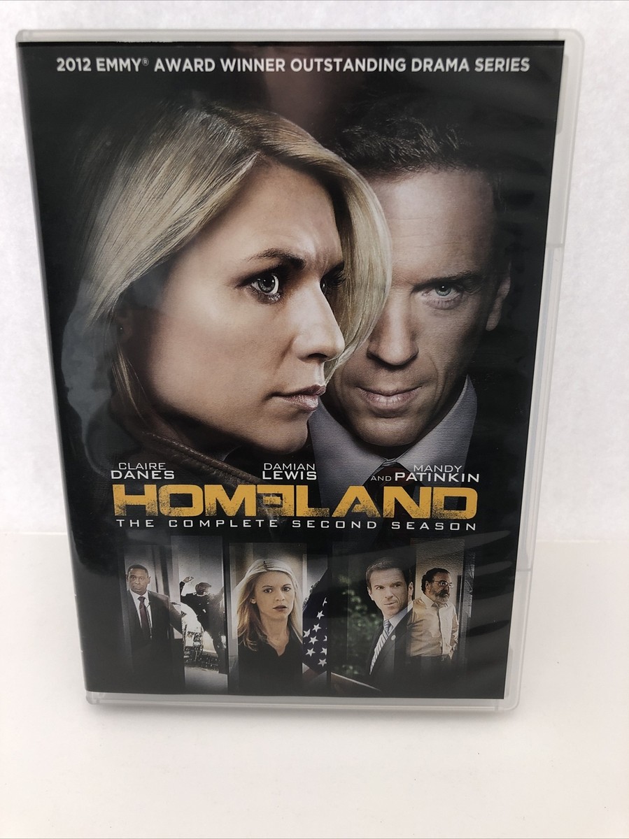 Homeland: The Complete Second Season (DVD, 2013, 4-Disc Set