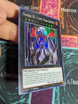 ∞ Yu-Gi-Oh! Number XX: Utopic Dark Infinity MP20-EN094 1st Edition