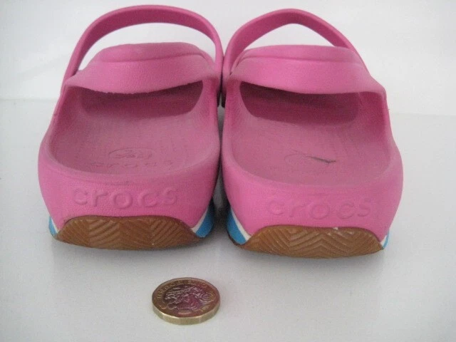 SELTENE CROCS DAMEN KLASSISCHE MARY JANE SLINGBACK SANDALEN PINK GRÖSSE Damen 10 - Bild 4 von 4