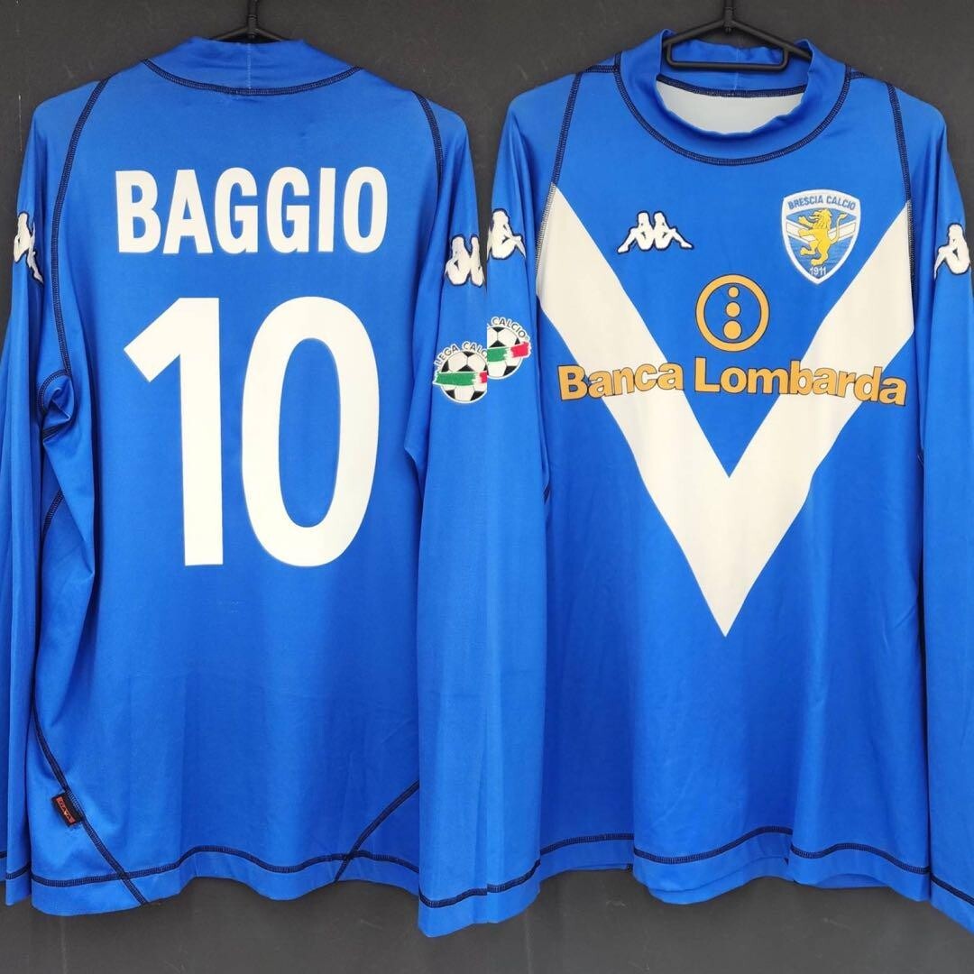 BAGGIO #10 BRESCIA CALCIO 03/04 足球球衣Lomg 袖L 码| eBay BAGGIO #10 BRESCIA CALCIO 03/04 足球球衣Lomg 袖L 码| eBay