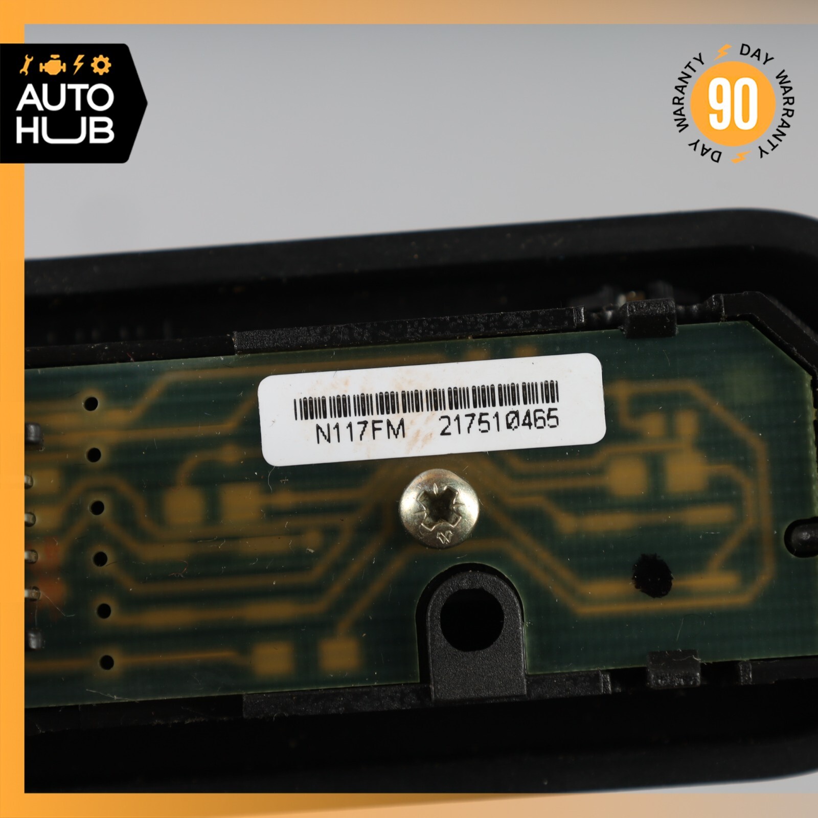 03-13 Maserati Quattroporte M139 Rear Center Console Switch Control OEM