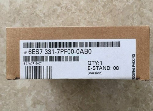 SIEMENS 6ES7 331-7PF00-0AB0 Module New One 6ES7331-7PF00-0AB0 // - Foto 1 di 1
