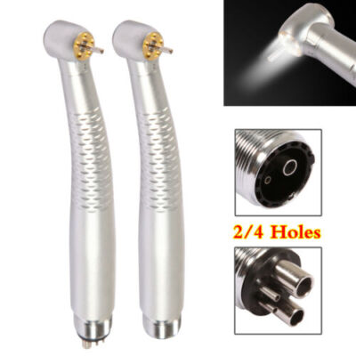 Dental Shadowless High Speed LED Handpieces 5 Water Spray Push Button for KAVO 