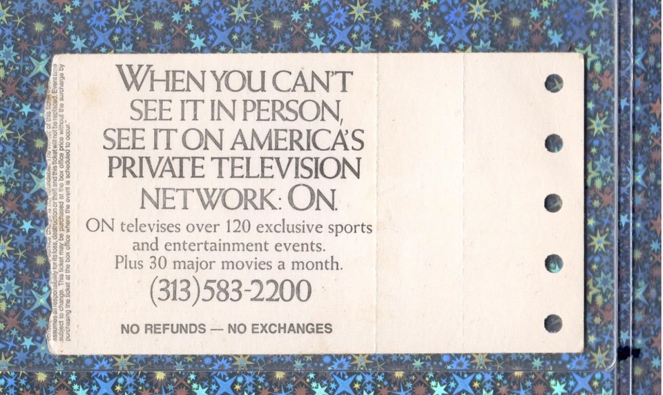 Rick Vaive G52yr 3-28-1982 Leafs Red Wings Bob Sauvé Win McGill Fights Barrett - Image 2 of 4