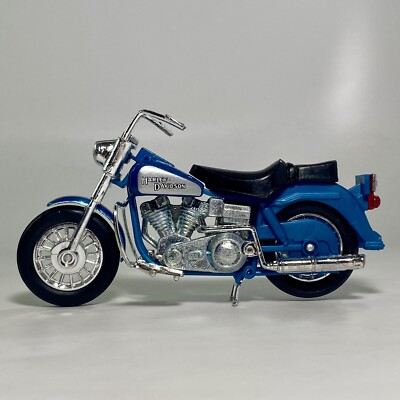 Matchbox K-83 Harley Davidson 1200 Sportster Blue-Green Diecast  Motorcycle