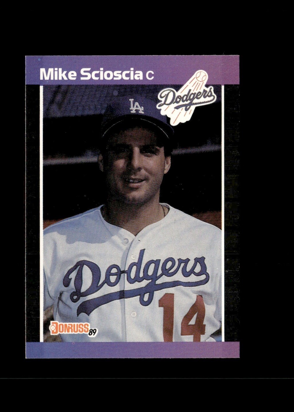 1989 Donruss - Mike Scioscia #77