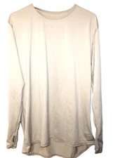 Polartec Shirt Light Weight Level 1 Gen 3 Cold Weather Large Regular Top Silk