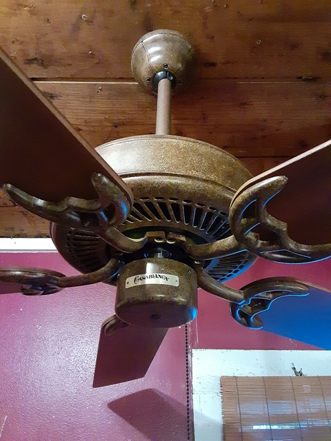 Proto Type Casablanca Ceiling Fan Four Seasons Lll Tuscan Bronze