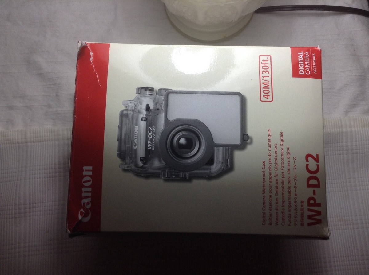 Canon WP-DC2 Waterproof Case with Sea and Sea lens Adapter for WP 