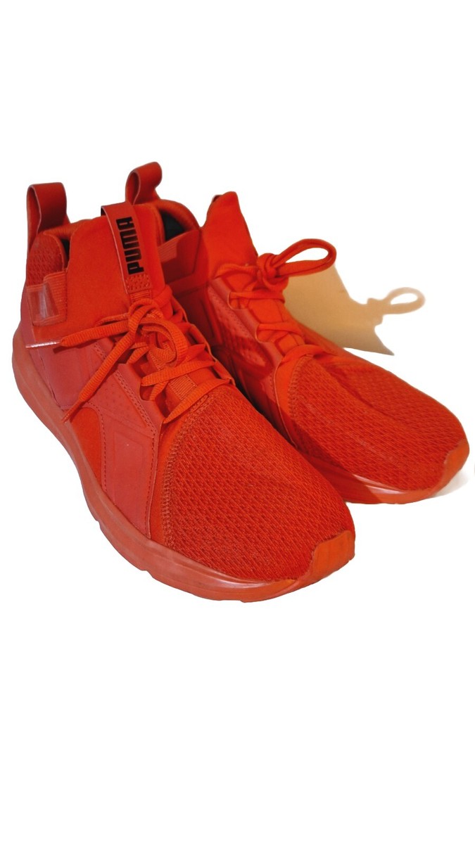 Puma Enzo 2 Lace Up Training Men Red Sneakers Athletic Shoes  display picture 1