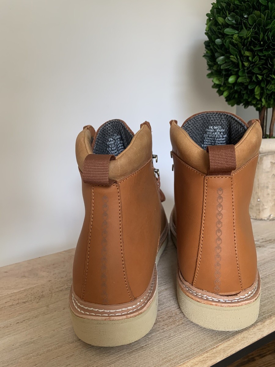 NWOT Olukai Kilakila Waterproof Leather Boots Coconut Husk  display picture 3