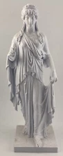 THORVALDSEN CLASSICAL SCULPTURE GODDESS OF HOPE 9.8 INCH/250 MM, MUSEUM REPLICA