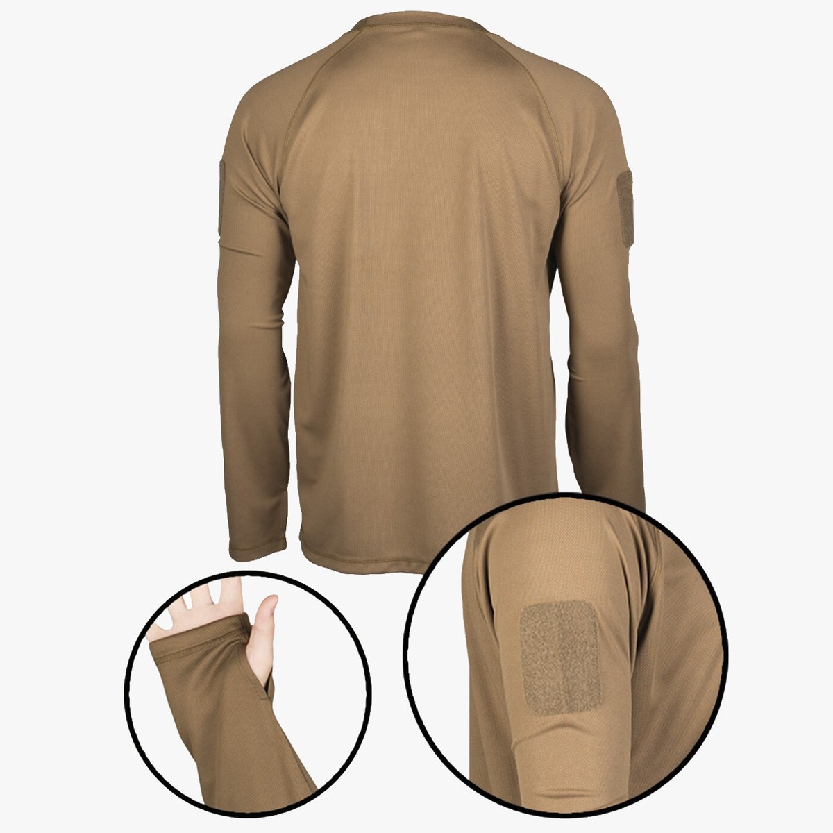 Tan Tees Military MISSION MADE Tactical Long Sleeve Tees (2