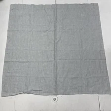Pottery Barn Grey Euro Sham 26x26 In New