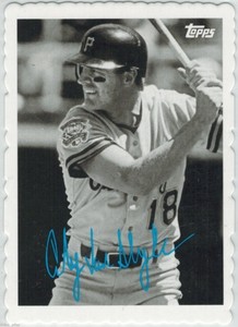 2014-Topps-Archives-Mini-Deckle-AVS-Andy-Van-Slyke-Pittsburgh-Pirates