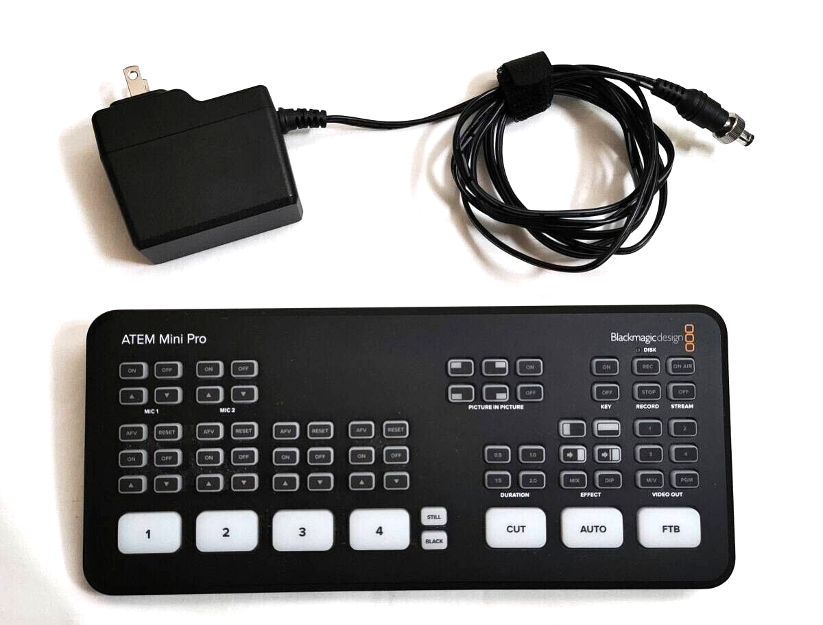 Blackmagic Design ATEM Mini Pro Live Production Switcher | eBay Blackmagic Design ATEM Mini Pro Live Production Switcher | eBay