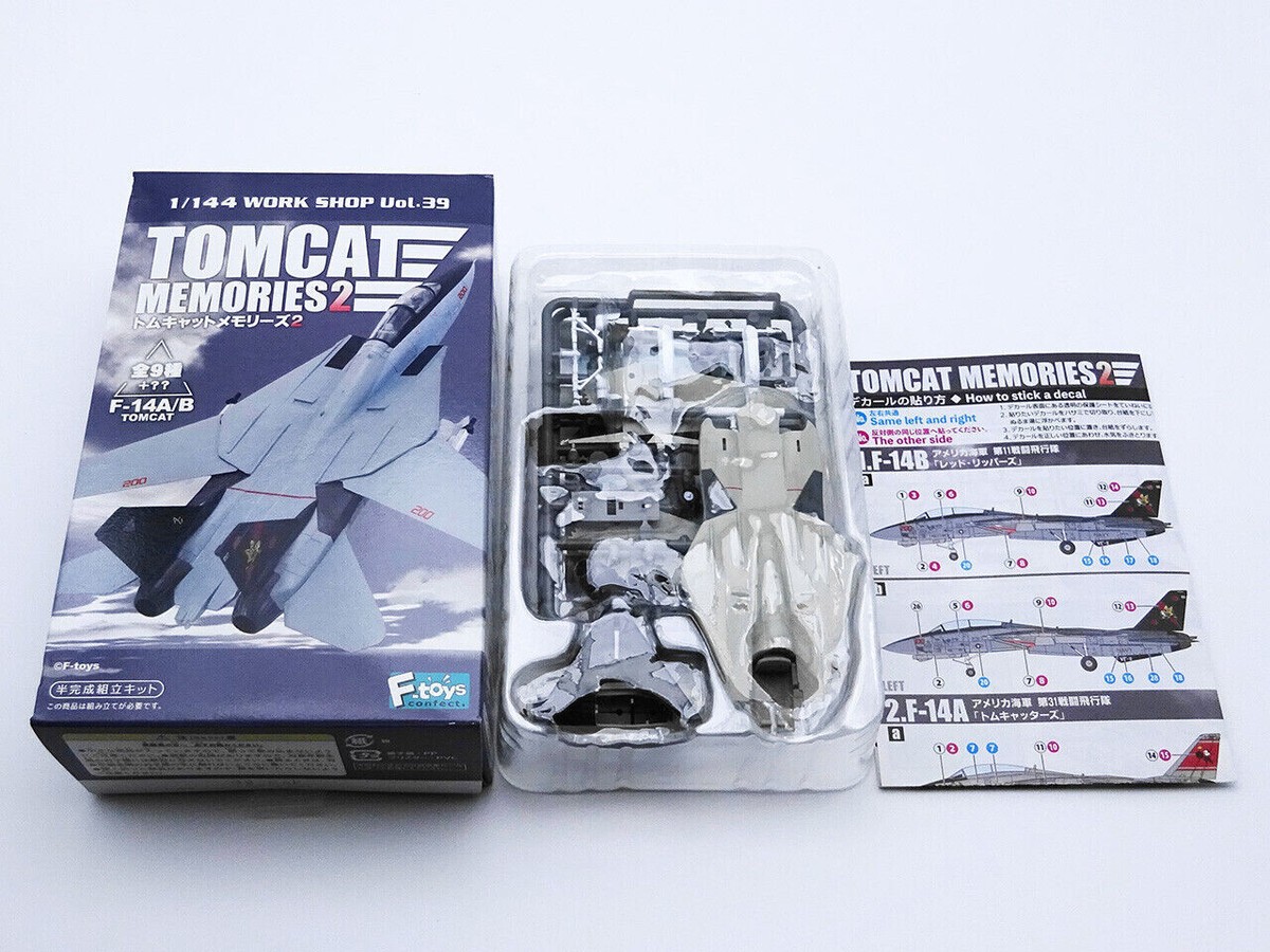 1/144 F-Toys F-14 TOMCAT Memories Series 2#2. F-14A US Navy 1/144 F-Toys F-14 TOMCAT Memories Series 2#2. F-14A US Navy