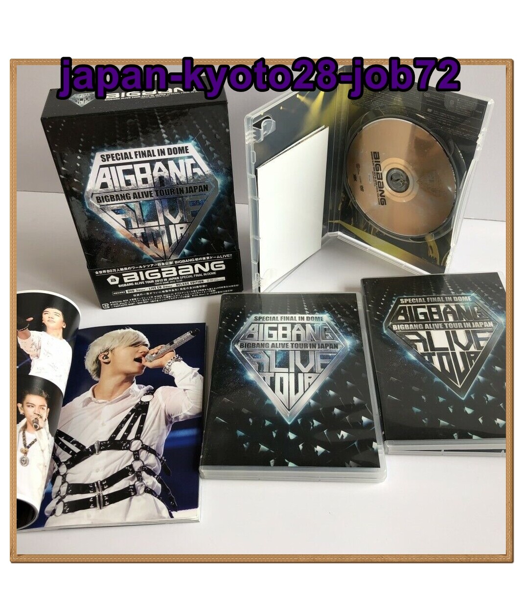 BIGBANG ALIVE TOUR 2012 IN JAPAN SPECIAL FINAL IN DOME TOKYO 2012.1.05  CD+DVD Q