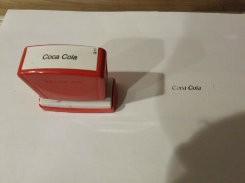 Coca Cola Advertising Ink Stamper  Company Issued - Picture 1 of 3