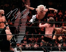 Brian Pillman Jr. Signed 8x10 Pro Wrestling Photo Wrestler MLW WWE AEW WWF 7