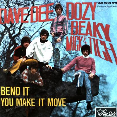 Dave Dee, Dozy, Beaky, Mick & Tich - Bend It / You Make It Move 7in (VG/VG) .