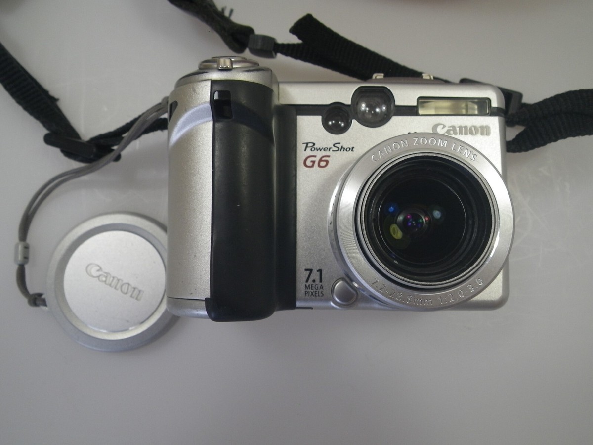 Canon - 【J28】Canon PowerShot POWERSHOT G6 Amazon.com : Canon PowerShot G6 7.1MP Digital Camera with 4x