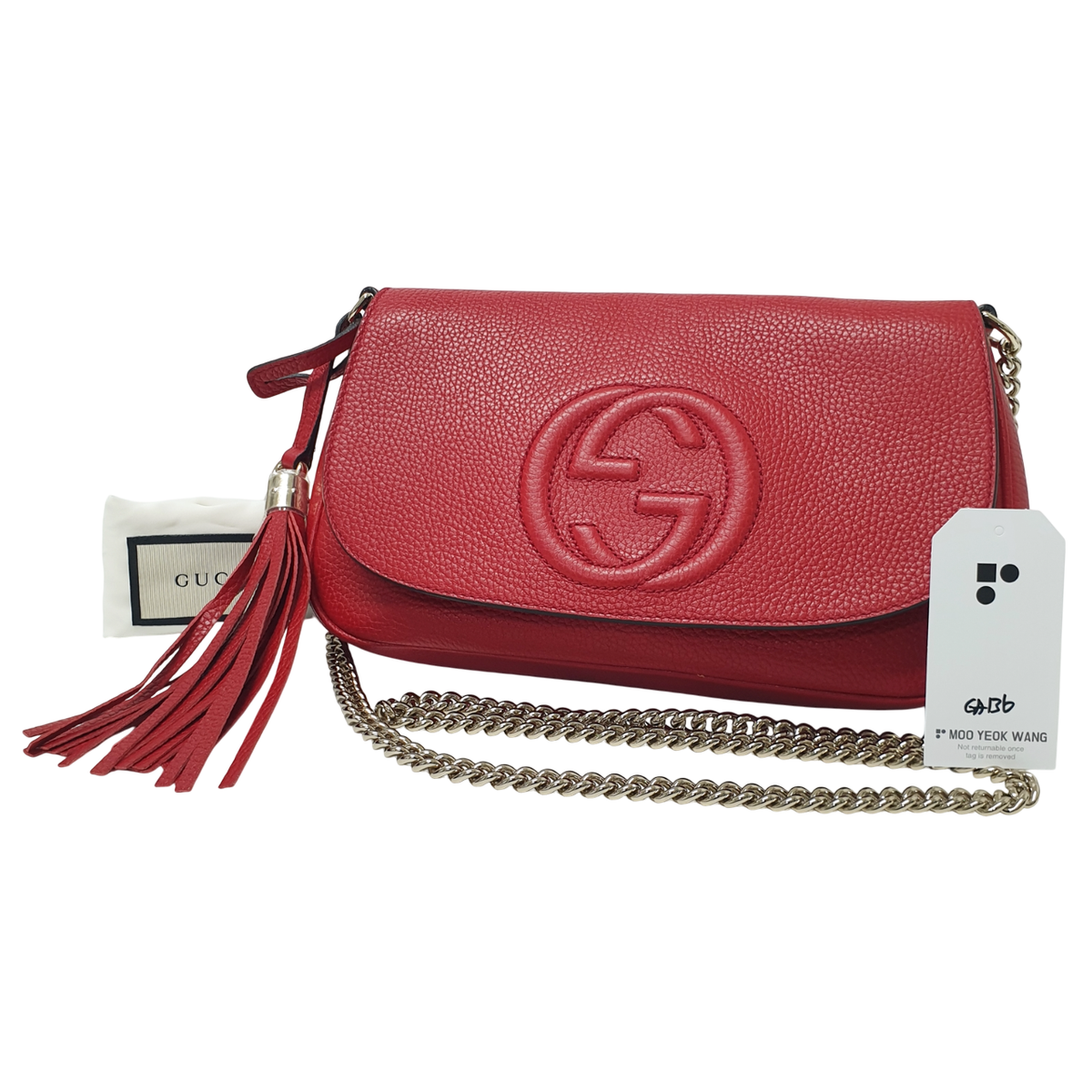 ♪直営アウトレット♪GUCCI ショルダーバッグ SOHO 536224 GUCCI】グッチ『ソーホー チェーンショルダーバッグ』536224