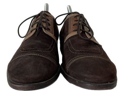 Bacco‎ Bucci Vero Cuoio Suede Slip Ons.  Made in Italy.  Size 13. Bacco bucci italian leather - Gem main image 3