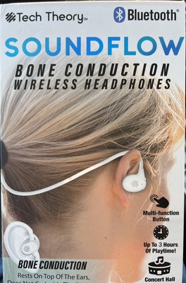 Tech Theory Sound Flow Bone Conduction Wireless Headphones