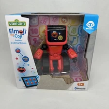 NEW! WowWee Sesame Street Elmoji Coji Junior Coding Robot Toy Bluetooth 3+ Elmo