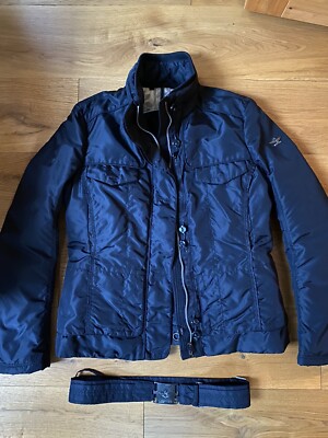DEKKER Daunenjacke Damen Winterjacke Daunen Jacke Gefüttert 02-371 Schwarz XL