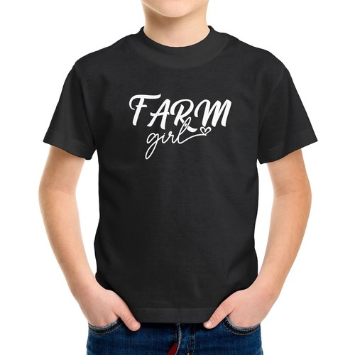 Cute Farm Girl Toddler Kids Youth T-shirt Farmgirl little girl farmer Farming - Picture 5 of 16