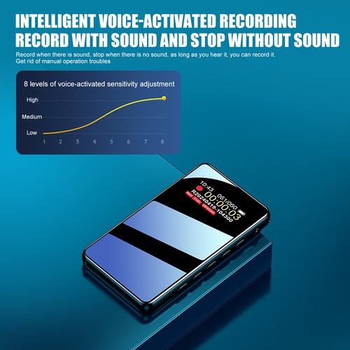 32GB Spy Digital Voice Activated Recorder Mini Audio MP3 Player With Earphone - Picture 14 of 20