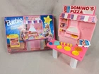 Vintage 1990s Mattel Barbie Domino's Pizza Party Playset No. 9330 Incomplete