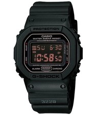 Casio G-Shock Men's Military Series Black DW5600MS-1D
