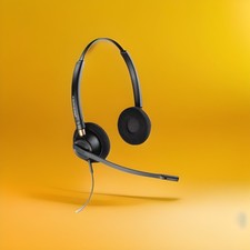 Plantronics EncorePro HW520 Black Headband Headsets -89434-01 Refurbished