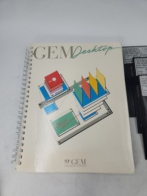 Vintage Digital Research Microage GEM Desktop version 1.1 5.25'' UNTESTED AS-IS