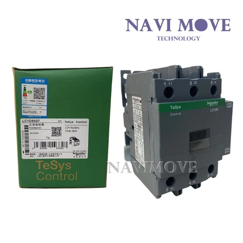 New Schneider LC1D80G7 Contactor With Coil 120V 80A Contactor LC1D80G7 USA