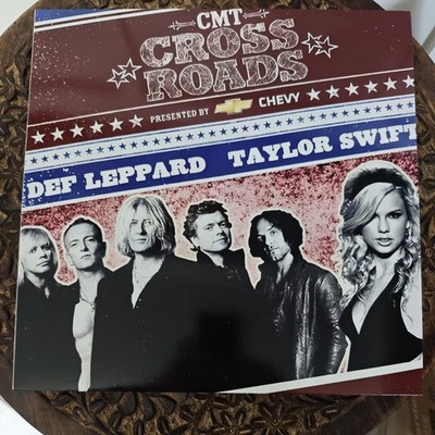 Taylor Swift Def Leppard CMT Crossroads Rare Limited Edition Exclusive Vinyl New